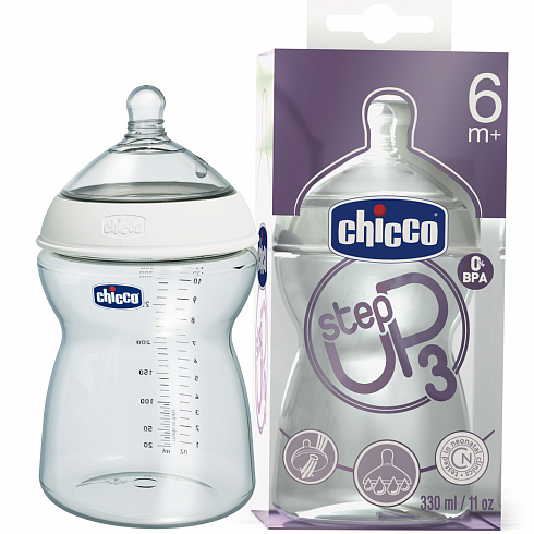 Бутылочка chicco step up для каш 6